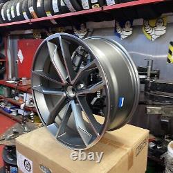 SINGLE 20 AUDI S5 STYLE ALLOY WHEELS FIT AUDI/VWithSEAT/SKODA A5 A6 A7 5X112