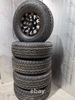 Sawtooth Style Alloy Wheels With Toyo A/T Plus Tyres To Fit Landrover Defender