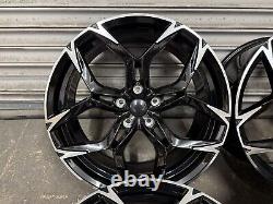 Seat Cupra Style 19 Alloy Wheels 5x112 Gloss Black Polished