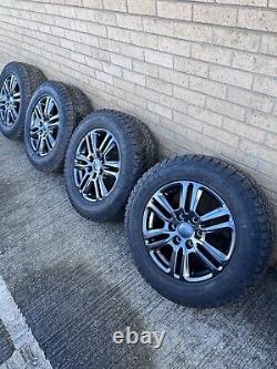 Set 18 Genuine New Style Ford Ranger Alloy wheels & General Grabber AT3 tyres