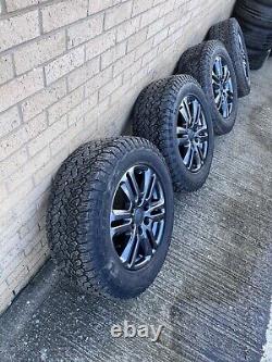 Set 18 Genuine New Style Ford Ranger Alloy wheels & General Grabber AT3 tyres