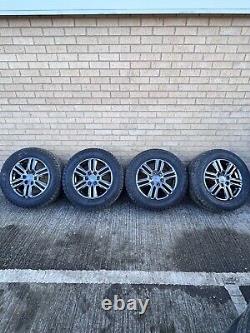 Set 18 Genuine New Style Ford Ranger Alloy wheels & General Grabber AT3 tyres