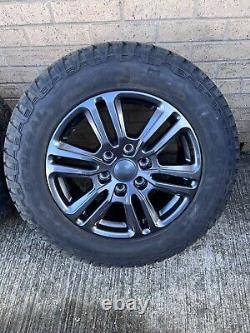 Set 18 Genuine New Style Ford Ranger Alloy wheels & General Grabber AT3 tyres