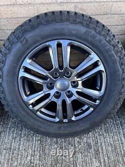 Set 18 Genuine New Style Ford Ranger Alloy wheels & General Grabber AT3 tyres