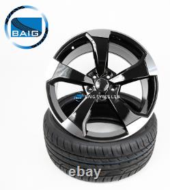 Set Of 4 Audi 19'' Inch Rotar Style New Alloy Wheels & Tyres Fits A3 / S3