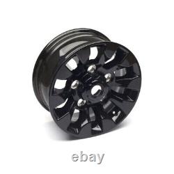 Set Of 4 Sawtooth Style X-tech 16 Alloy Wheels In Black Defender 90+110