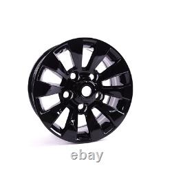 Set Of 5 Sawtooth Style X-tech 18 Alloy Wheels In Black Defender 90+110