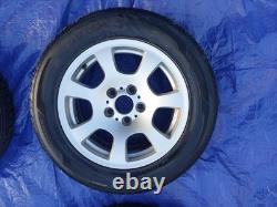 Set Of X4 Bmw Style 134 16 Alloy Wheels And Tyres 225/55zr16