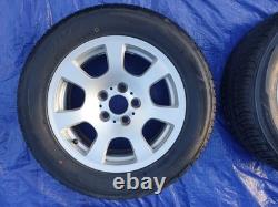 Set Of X4 Bmw Style 134 16 Alloy Wheels And Tyres 225/55zr16