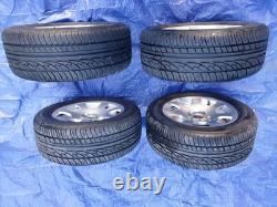 Set Of X4 Bmw Style 134 16 Alloy Wheels And Tyres 225/55zr16