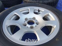 Set Of X4 Bmw Style 134 16 Alloy Wheels And Tyres 225/55zr16