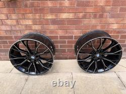 Set of 2 BMW Style 669M Design Alloy Wheels 20 Inch 5x112