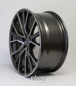 Set of 4 19 Inch Audi style Alloy Wheels 5x112 Fit AUDI A4 A5 A6 A8