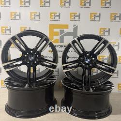 Set of 4 BMW 437M Style Alloy Wheels 19 Staggered 19x8.5 / 19x9.5 5x120