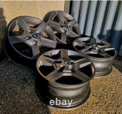 Set of 4 Genuine Land Rover Defender L663 18 Style 5094 Silver Alloy Wheels