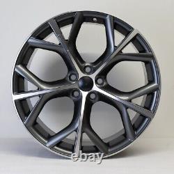 Set of 4 Storm style 20 Inch Alloy Wheels 5x108 Fit Most Jaguar