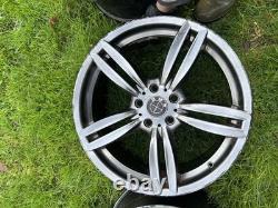 Set of BMW Style 351 Alloy Wheels 19 3+1 Damaged