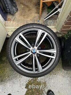 Set of Genuine BMW F30/31/34 19 Style 442m/704m Alloy wheels and Run Flat Tyres