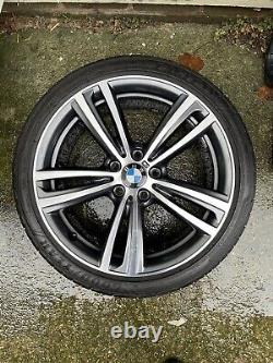 Set of Genuine BMW F30/31/34 19 Style 442m/704m Alloy wheels and Run Flat Tyres