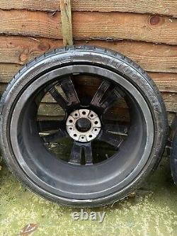 Set of Genuine BMW F30/31/34 19 Style 442m/704m Alloy wheels and Run Flat Tyres