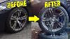 Spray Paint Refurbishing Bmw M5 Alloy Wheels At Home For Cheap