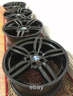 Swap Same Day, Bmw 5 6 Series X4 19 Genuine Style 351m Gloss Black Alloy Wheels