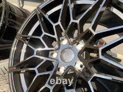 TYRES + BMW 2 3 4 5 Series 19 Gloss Black 826M Style Alloy Wheels G42 G20 G30