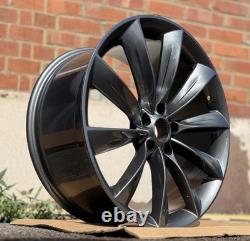 Tesla Model 3 20 Inch Turbines Style Alloy Wheels BRAND NEW Bargain X4