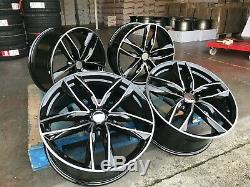 Top Quality 20 Rs6c Black Edition Style Alloy Wheels Fit Audi A4 A6 A8 S Line