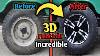 Turn Your Steel Rims Wheels Into Mags Just By 3d Painting In Under 3 Minutes