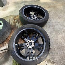 Two Bmw I3s Black Alloy Wheels And Tyres 195/50/20 Straight 6J style 431