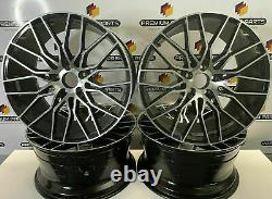 Used Aftermarket Vtr Style Staggered Alloy Wheels For Mercedes C Class 19 Inch