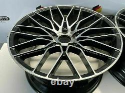 Used Aftermarket Vtr Style Staggered Alloy Wheels For Mercedes C Class 19 Inch