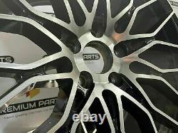 Used Aftermarket Vtr Style Staggered Alloy Wheels For Mercedes C Class 19 Inch