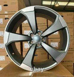 VW Golf Caddy Audi A3 A4 TT x4 18 RS3 2019 Style Alloy Wheels 8J 5X112 GMF