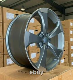 VW Golf Caddy Audi A3 A4 TT x4 18 RS3 2019 Style Alloy Wheels 8J 5X112 GMF