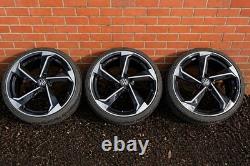 VW Golf GTD / GTI Style 20 Alloy Wheels x3 5x112 Black/Silver