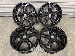 VW Golf GTI TCR Reifnitz Style 19 Alloy Wheels 5x112 Gloss Black