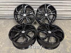 VW Golf GTI TCR Reifnitz Style 19 Alloy Wheels 5x112 Gloss Black