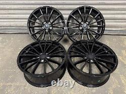 VW Golf R Gti Clubsport Edition 45 Style 19 Alloy Wheels 5x112 Gloss Black