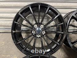 VW Golf R Gti Clubsport Edition 45 Style 19 Alloy Wheels 5x112 Gloss Black