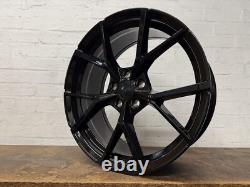 VW Golf R Gti Estoril Style 19 Alloy Wheels 5x112 Gloss Black