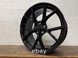 VW Golf R Gti Estoril Style 19 Alloy Wheels 5x112 Gloss Black
