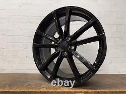 VW Golf R Pretoria Style 19 Alloy Wheels 5x112 Gloss Black
