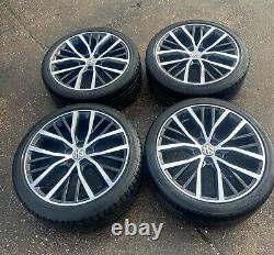 Volkswagen Polo 17 Polo GTI Style Alloy Wheels Set Only Black/Polished face