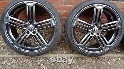 Volkswagen Talladega Style Alloy Wheels 19 Golf Caddy Polo 5x112