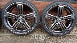 Volkswagen Talladega Style Alloy Wheels 19 Golf Caddy Polo 5x112