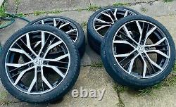Vw GTD Santiago Style Alloy Wheels 18 With 4 Tyres