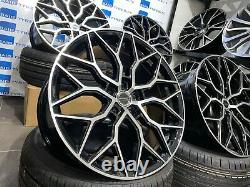 Vw Transporter T5 / T6 20 Inch Vossen Hf-2 Style Alloy Wheels With New Tyres