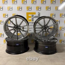 Wheelforce CF3 FFR Style Alloy Wheels Silver 18 5x112 Aftermarket